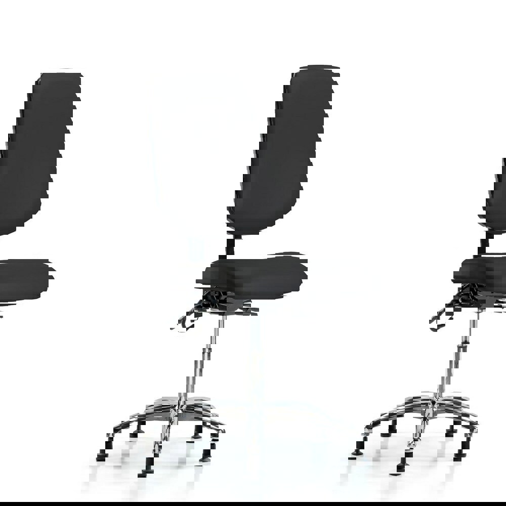 Task Chair: ESD Vinyl, Black